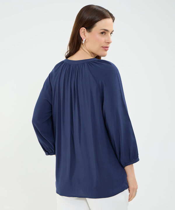 Blusa Cuello Mao