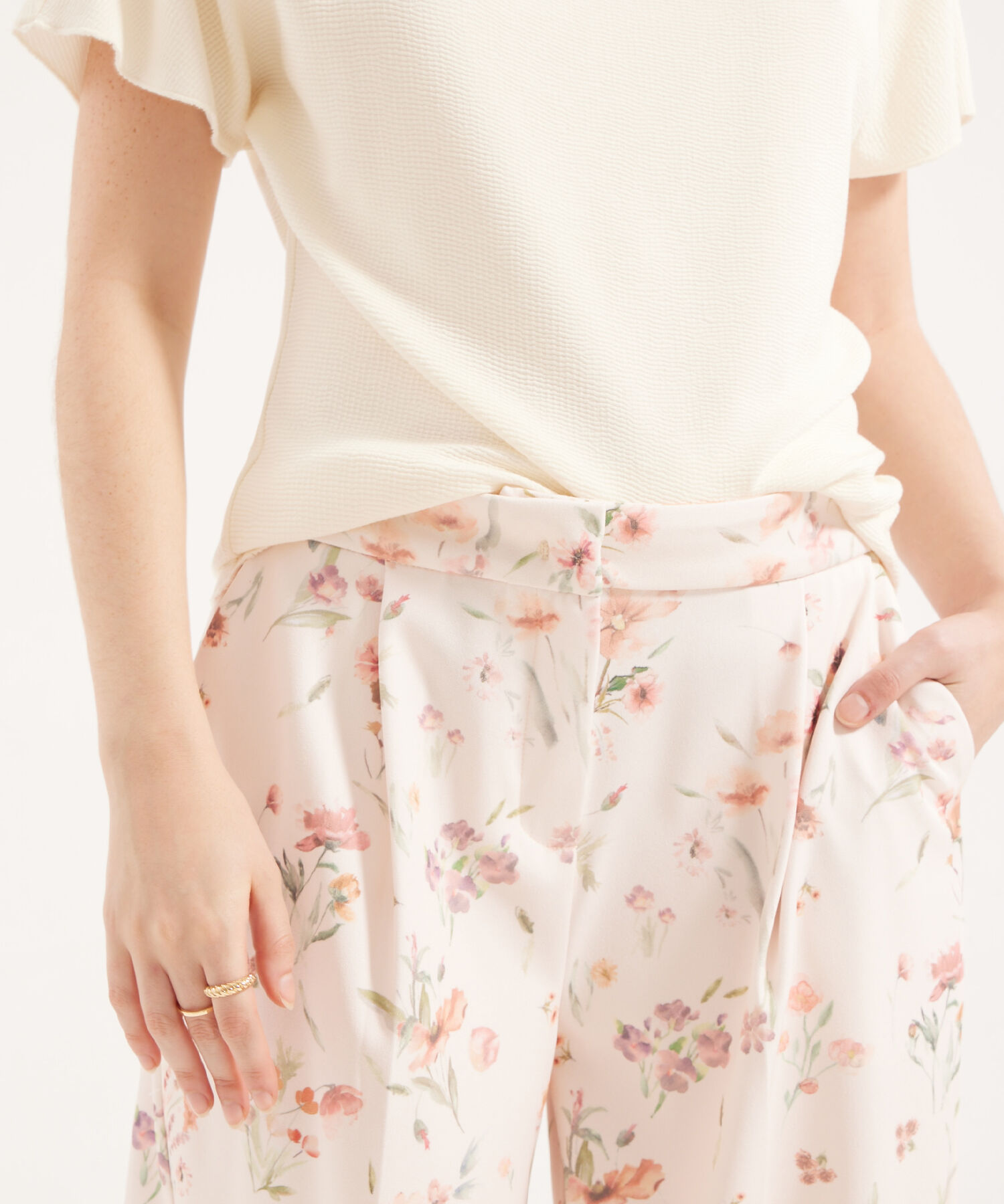 Pantalón Culotte Con Estampado