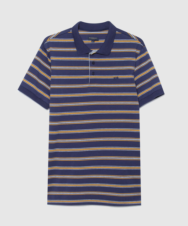 Polo Cuello Y Puños Tejidos
