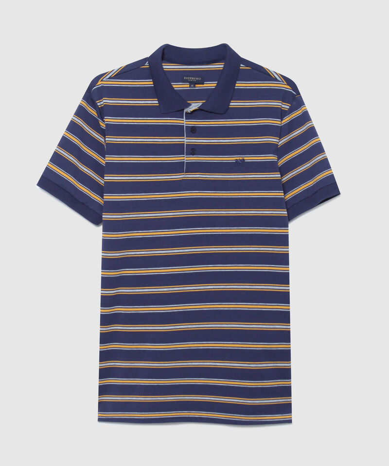Polo Cuello Y Puños Tejidos