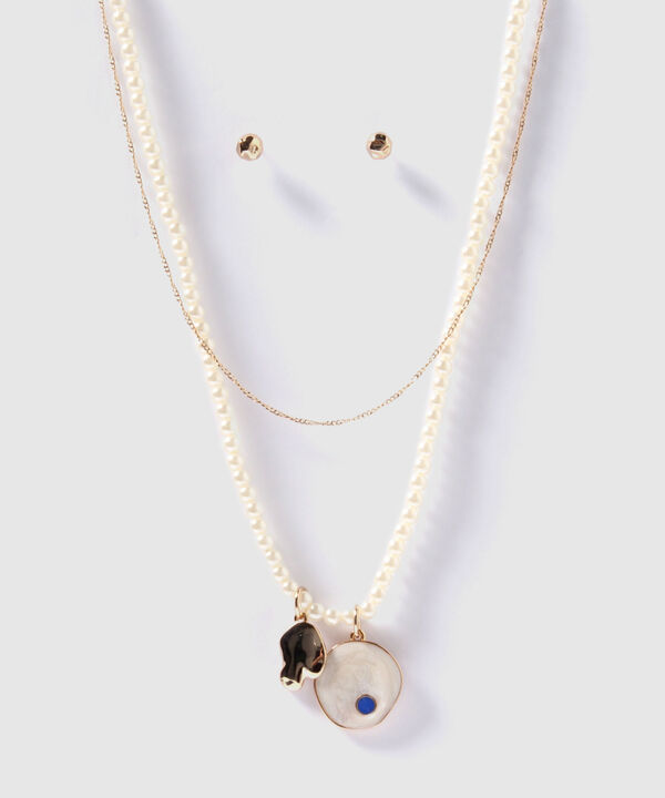 Set De Collar Y Aretes image number null