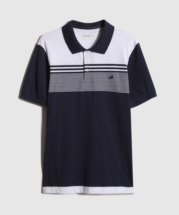 Polo Tejida con Rayas