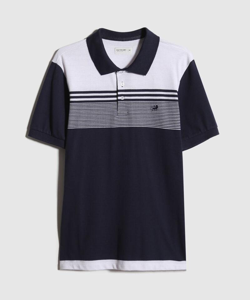 Polo Tejida con Rayas