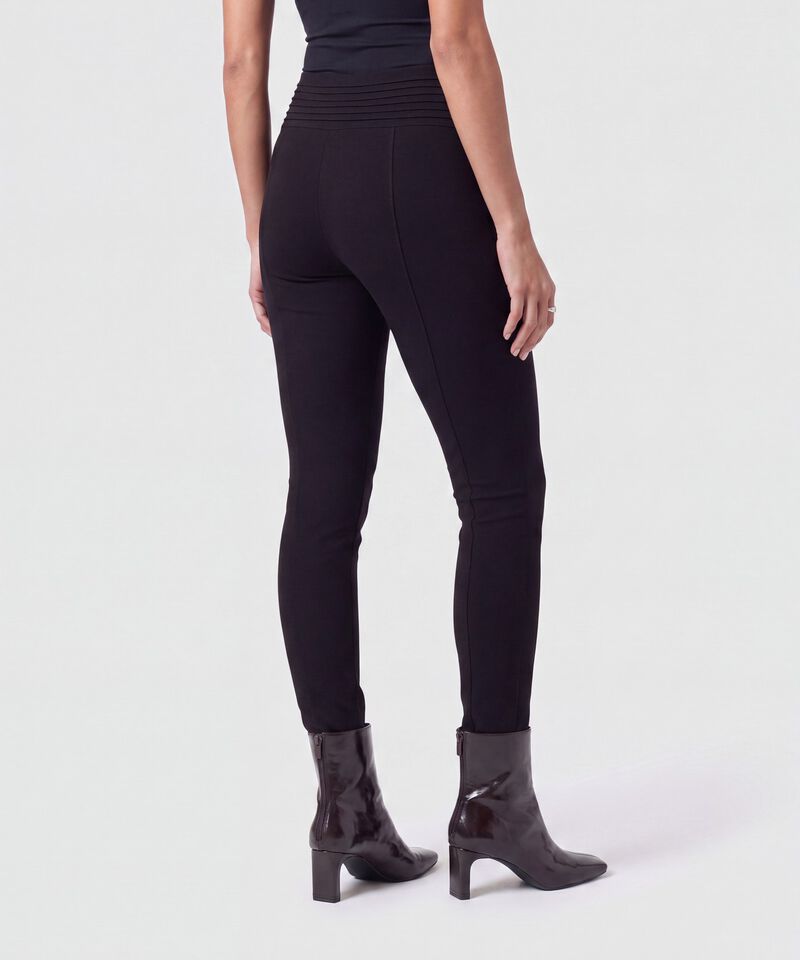 Leggins Con Alforzas Pretina Mujer