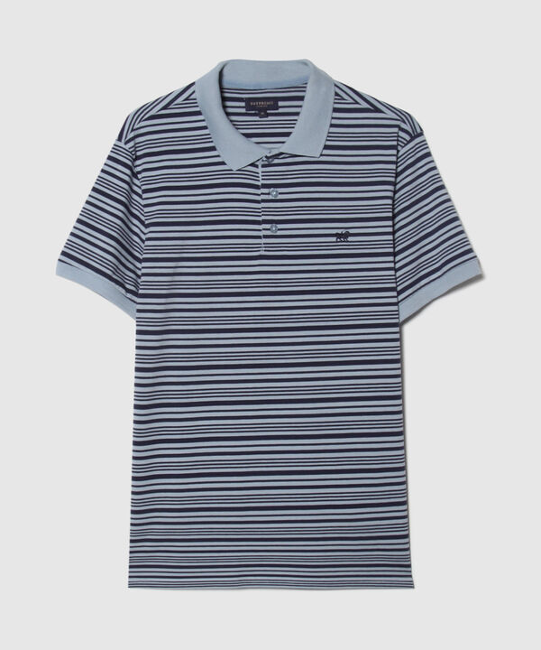 Polo, Cuello Y Puños Tejidos Con  Slim Fit