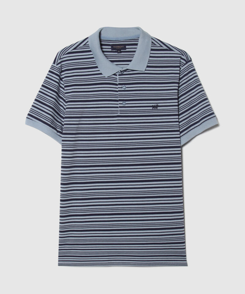 Polo, Cuello Y Puños Tejidos Con  Slim Fit