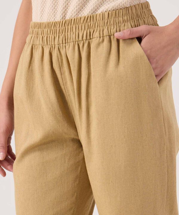 Pantal&oacute;n en Efecto Lino