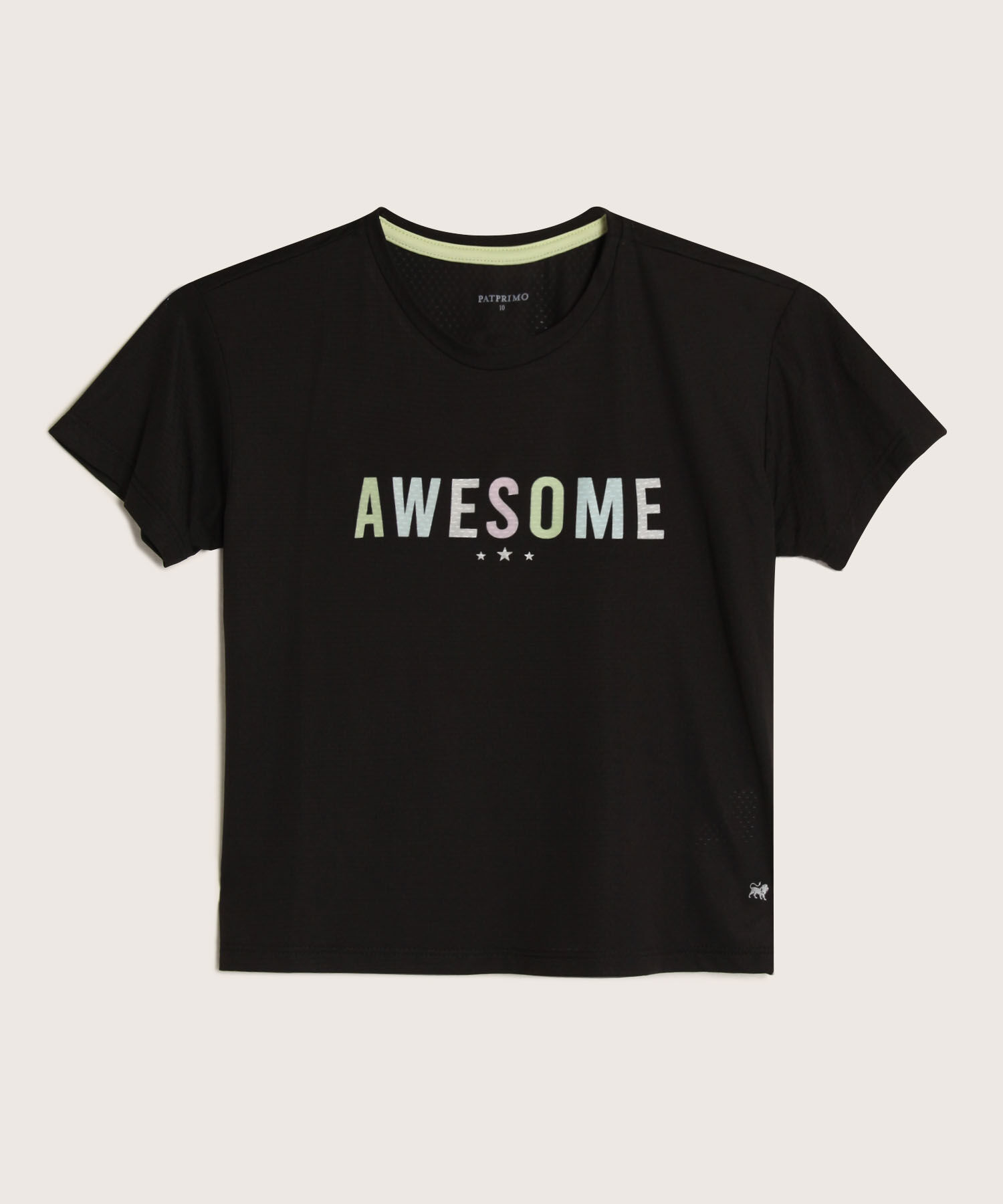 Camiseta Manga Corta Con Screen