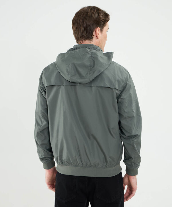 Chaqueta Tipo Rompevientos Para Hombre