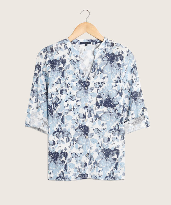 Blusa Manga Larga  Estampada