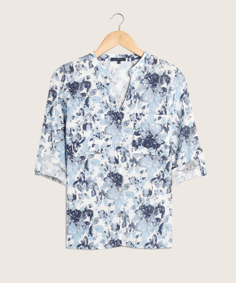 Blusa Manga Larga  Estampada