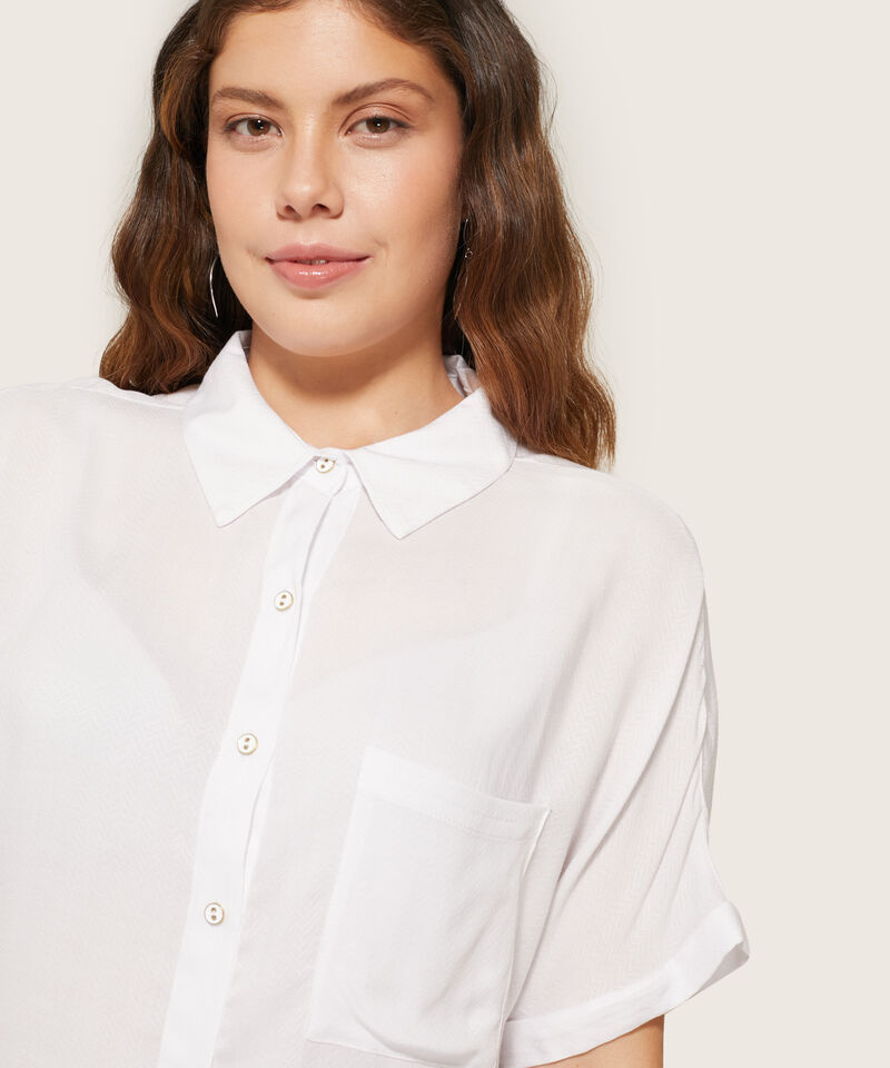 Camisa Manga Corta Unicolor
