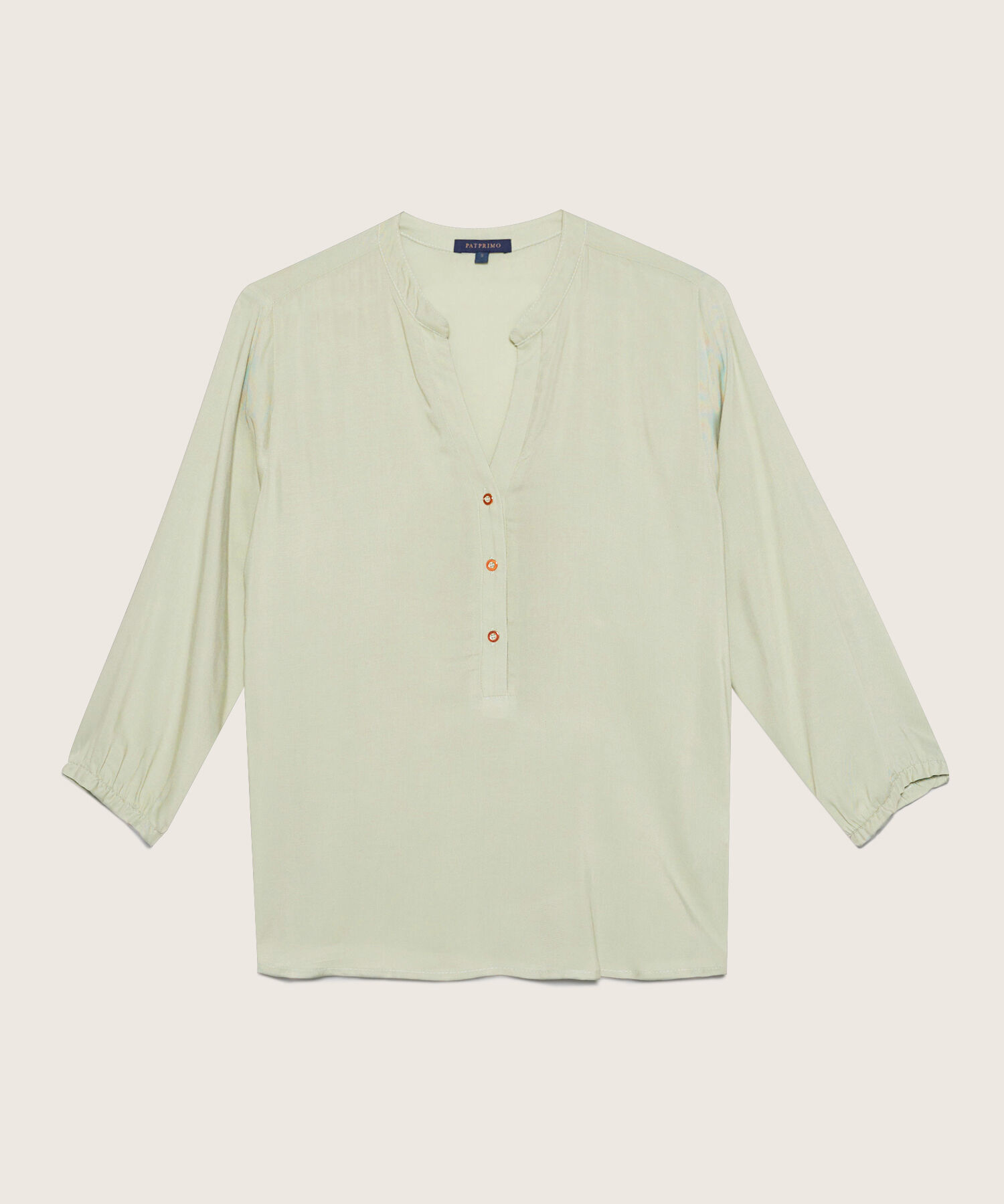 Blusa Manga 3/4 Unicolor