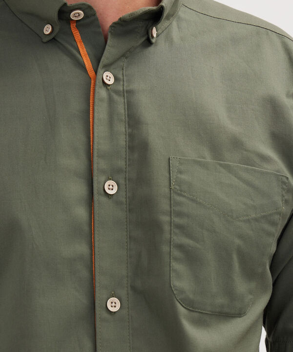 Camisa Manga Corta Unicolor