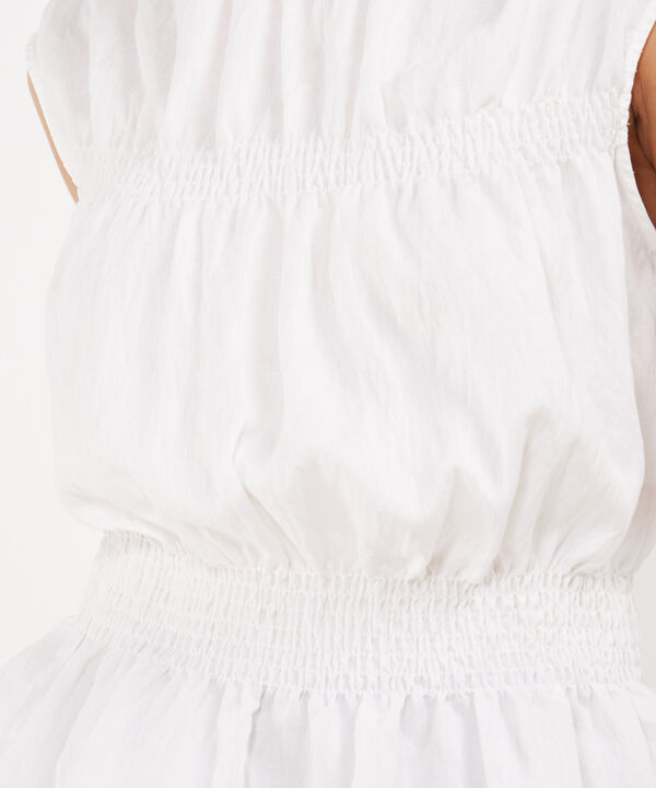 Blusa Manga Sisa Con Encauchado image number null