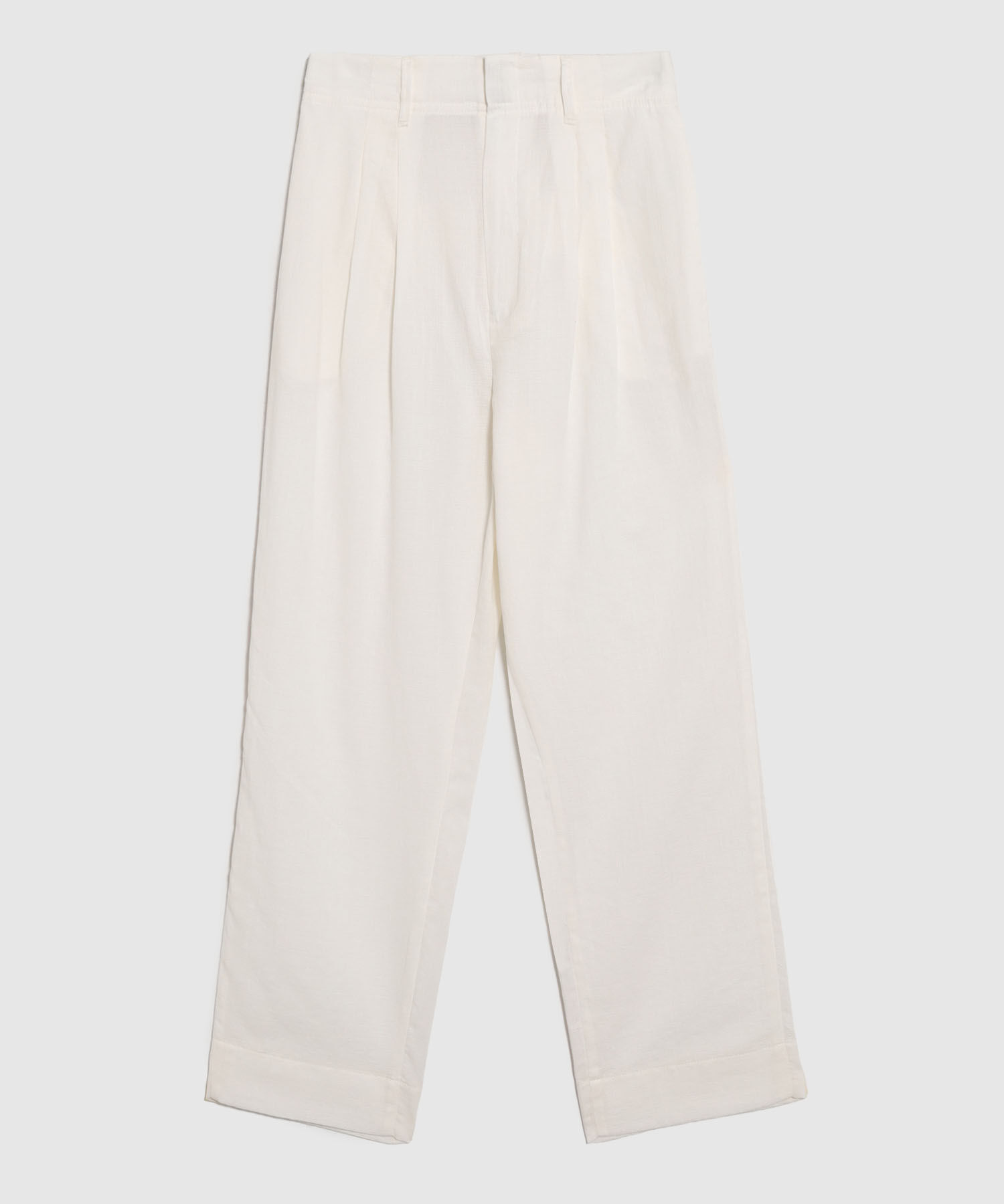 Pantal&oacute;n Cl&aacute;sico Con Pinzas Para Mujer