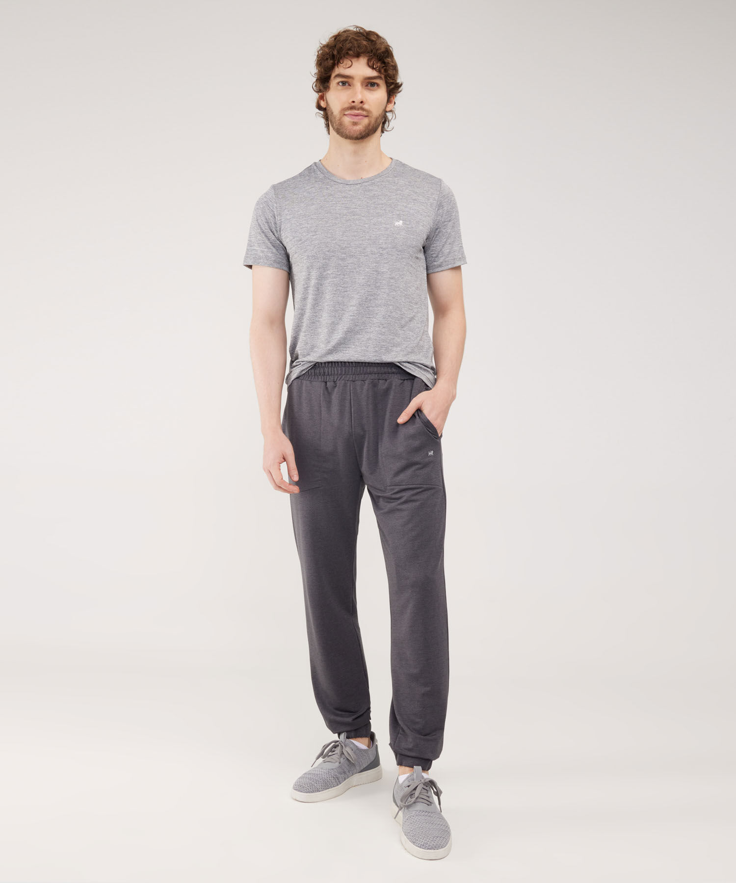 Pantalon Jogger Jaspe