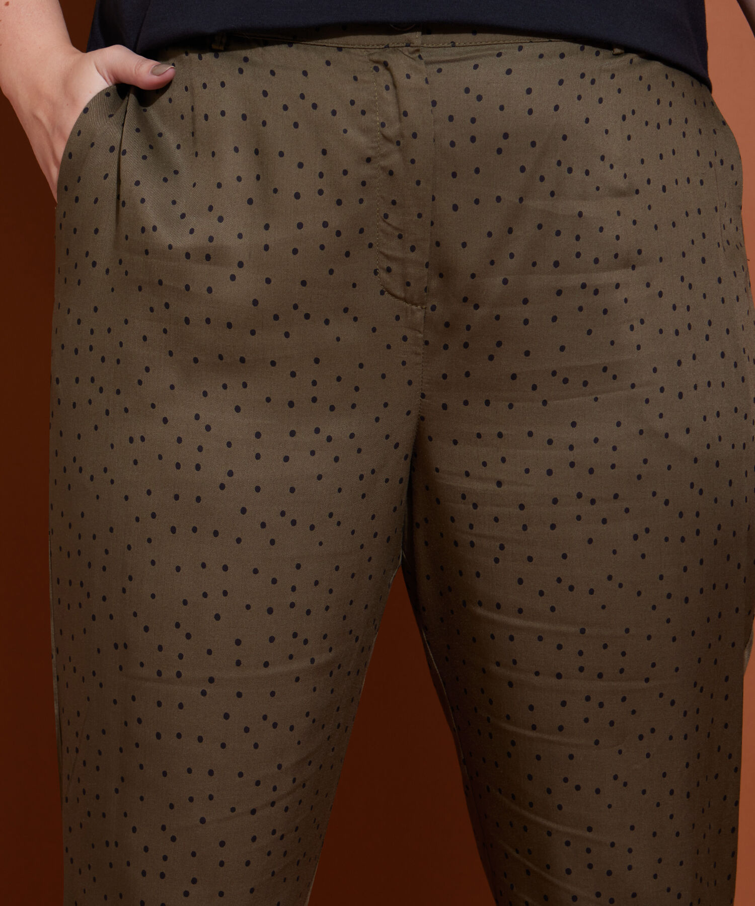 Pantalón Clásico Estampado