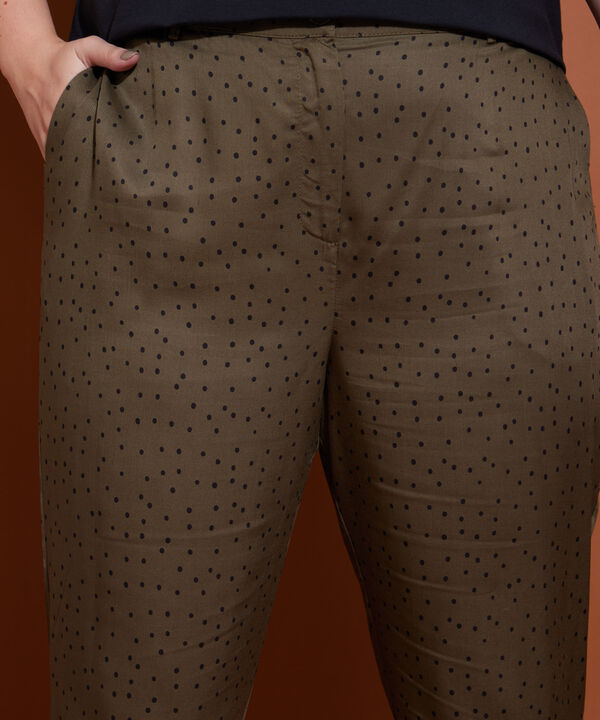 Pantalón Clásico Estampado