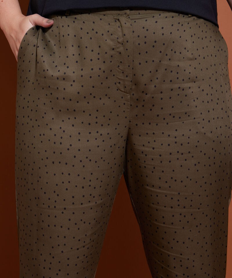 Pantalón Clásico Estampado