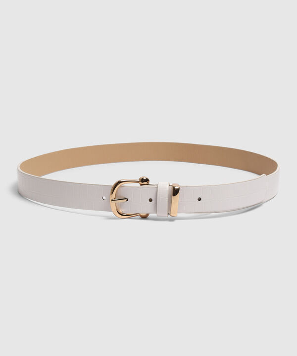 Cintur&oacute;n con Textura para Mujer