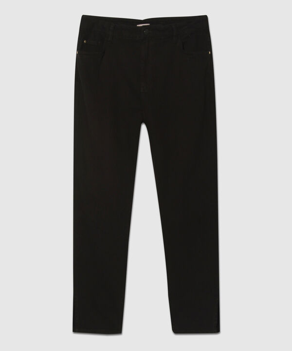 Jean Mom Tono Negro