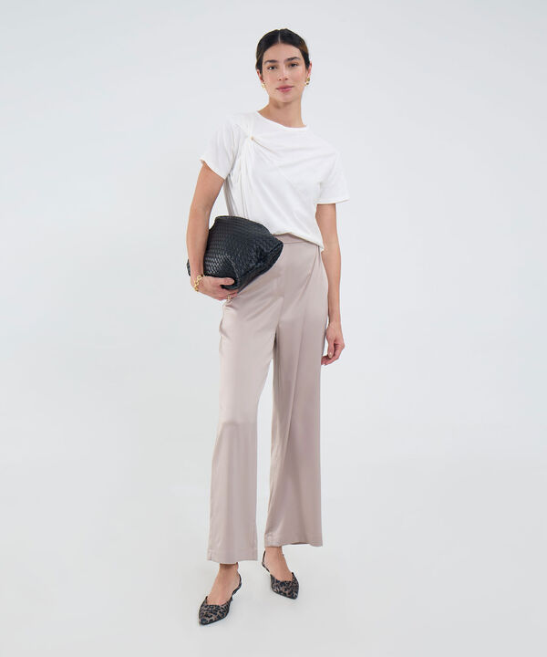 Pantalón Casual Tiro Alto image number null