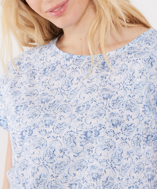 Blusa Manga Corta Estampada image number null