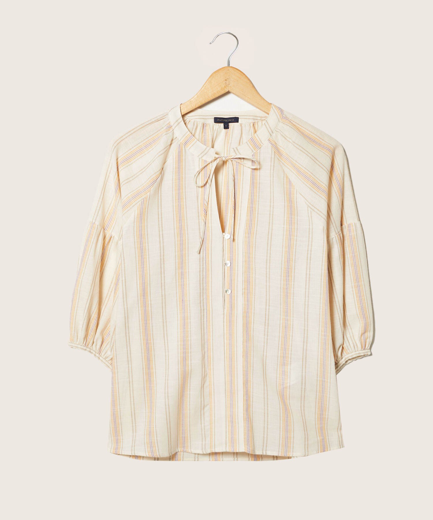 Blusa Preteñida Manga 3/4