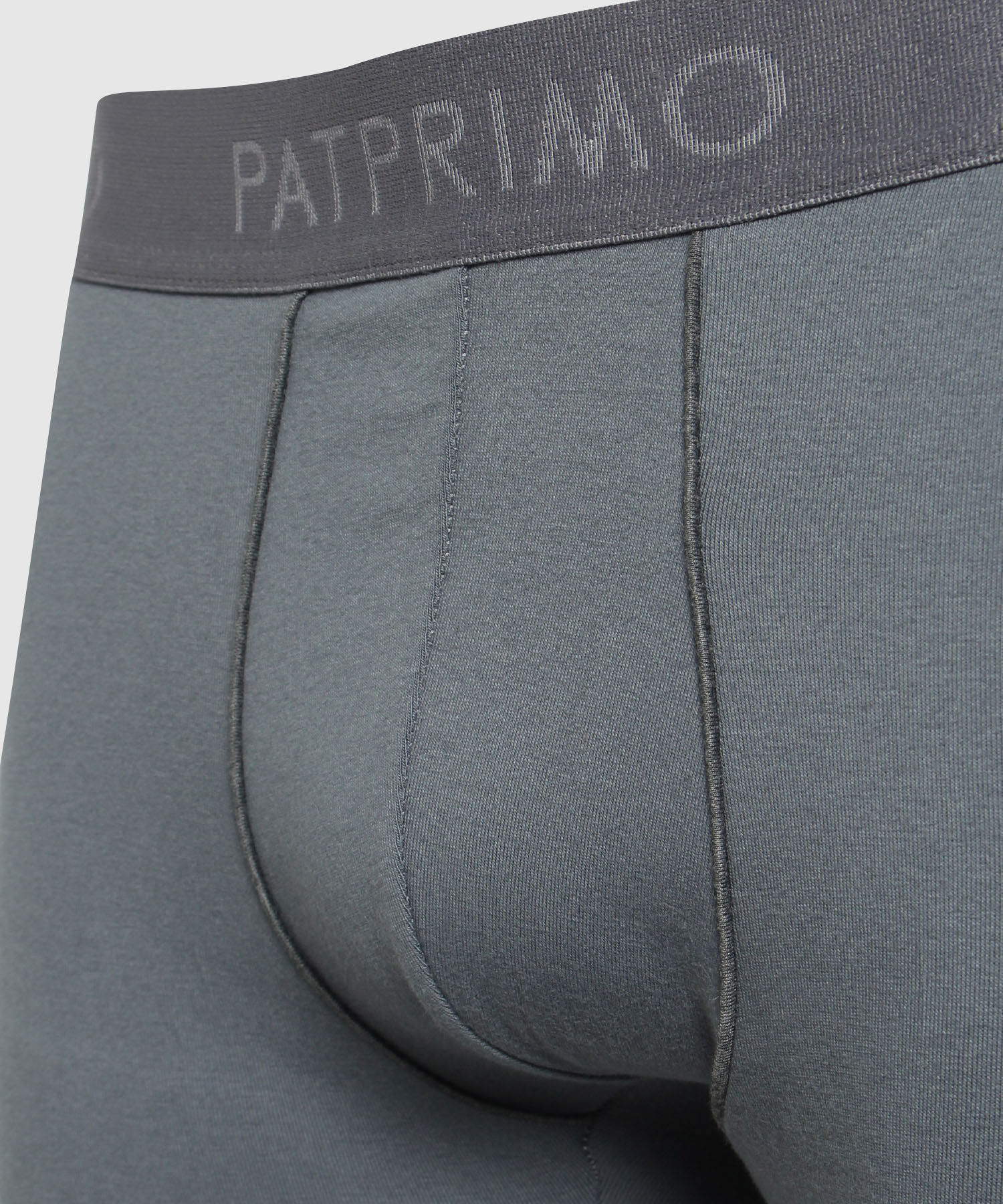 Pantaloncillo Pack X3 Bóxer Medio Algodón Unicolor Con Vena De Soporte Contrastada.