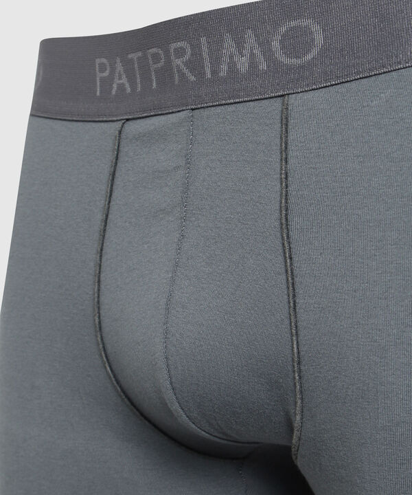 Pantaloncillo Pack X3 Bóxer Medio Algodón Unicolor Con Vena De Soporte Contrastada.