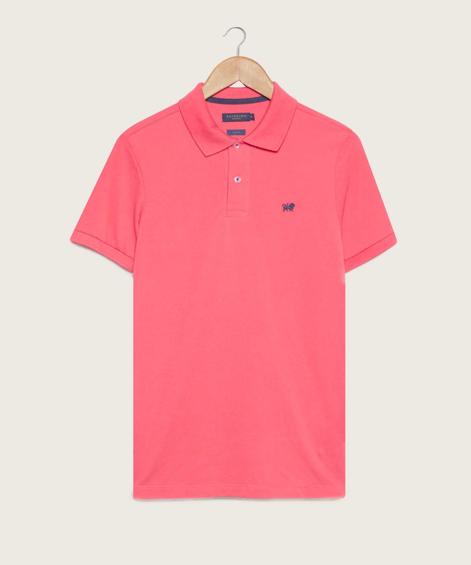 Polo Tejido Unicolor Cuello Y Puños Tejidos,Sin Bolsillo Con Hiladillo.