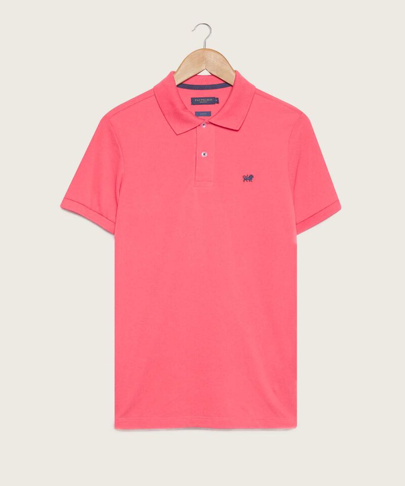 Polo Tejido Unicolor Cuello Y Puños Tejidos,Sin Bolsillo Con Hiladillo.