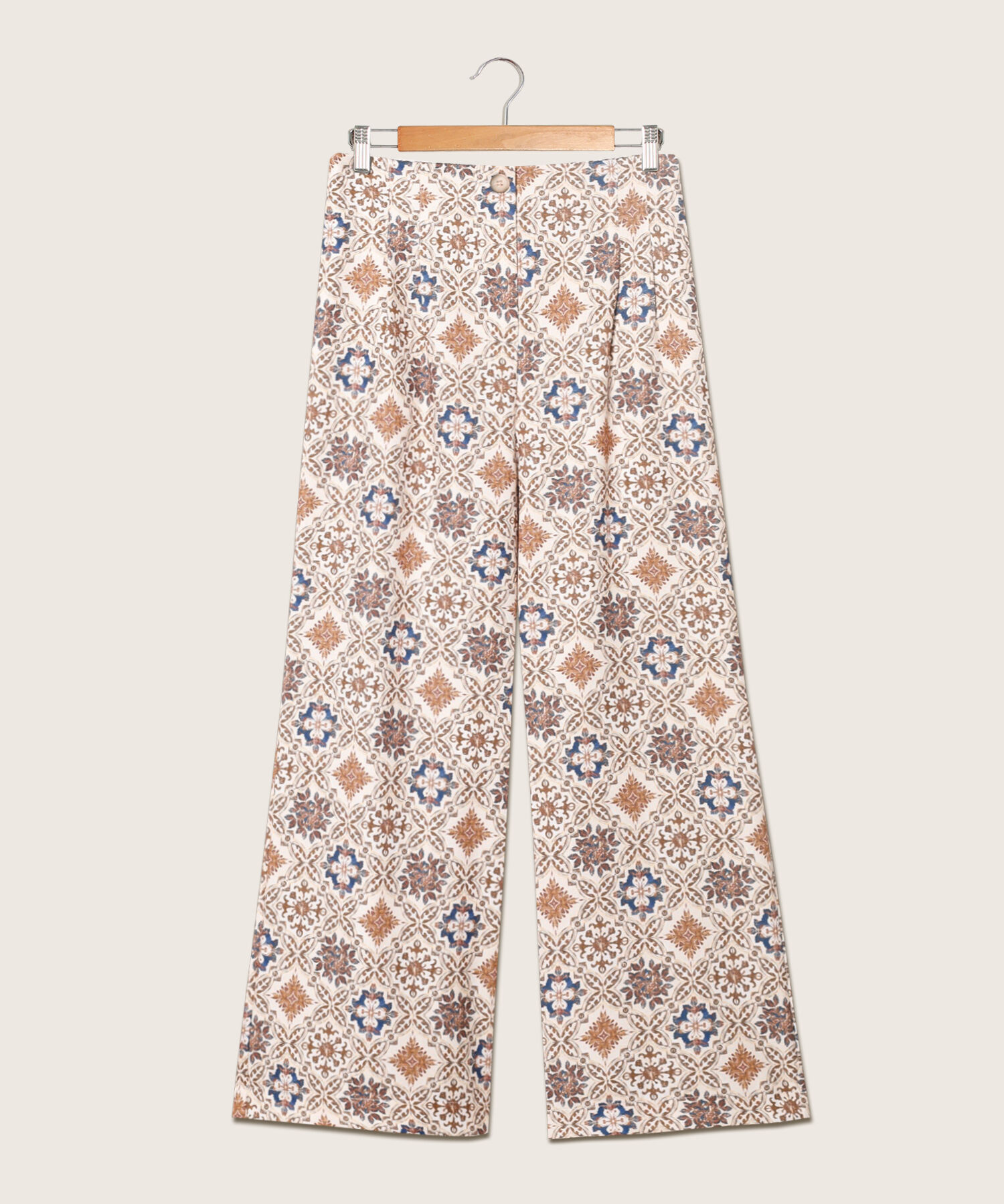 Pantalón Estampado Palazzo