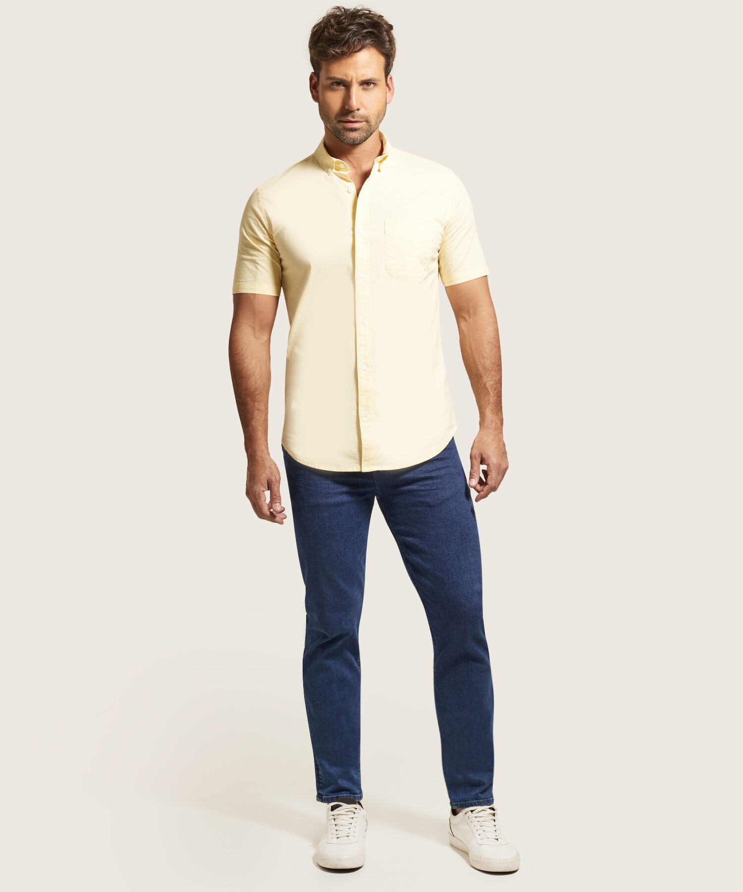 Jean Slim Azul Oscuro