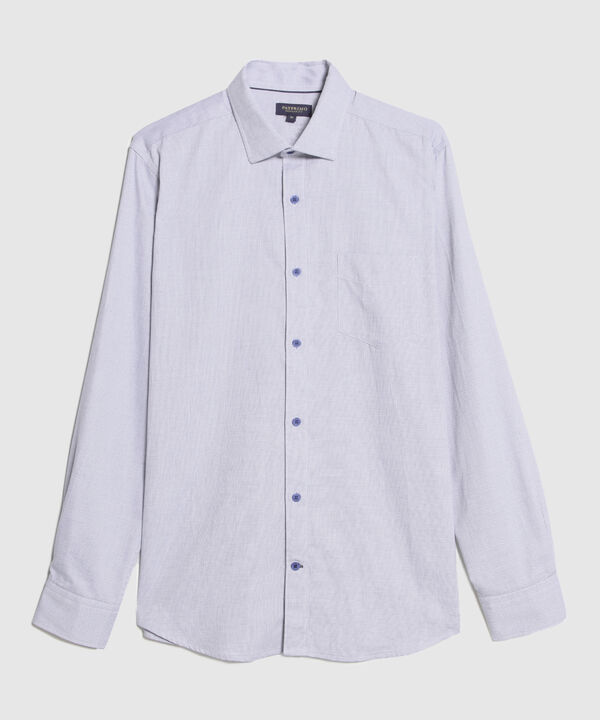 Camisa Formal Preteñida Fit Regular