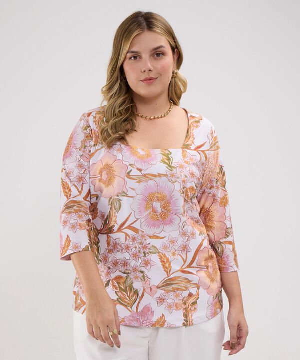 Blusa Estampado Floral