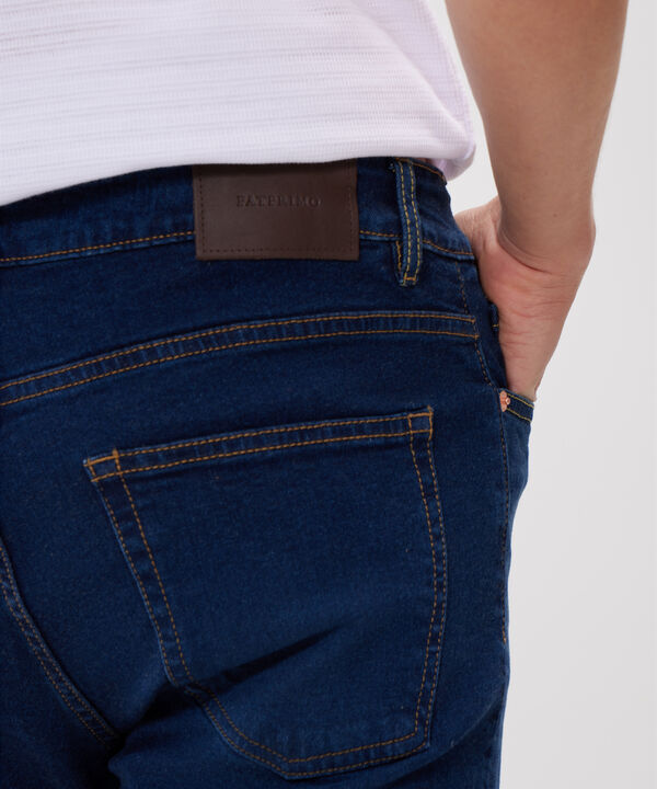 Jean Skinny Tono Oscuro
