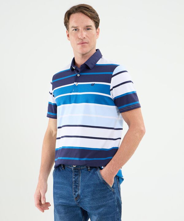 Polo Cuello Máquina Preteñida Sin Bolsillo Para Hombre image number null