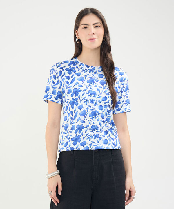 Camiseta Estampado Floral image number null