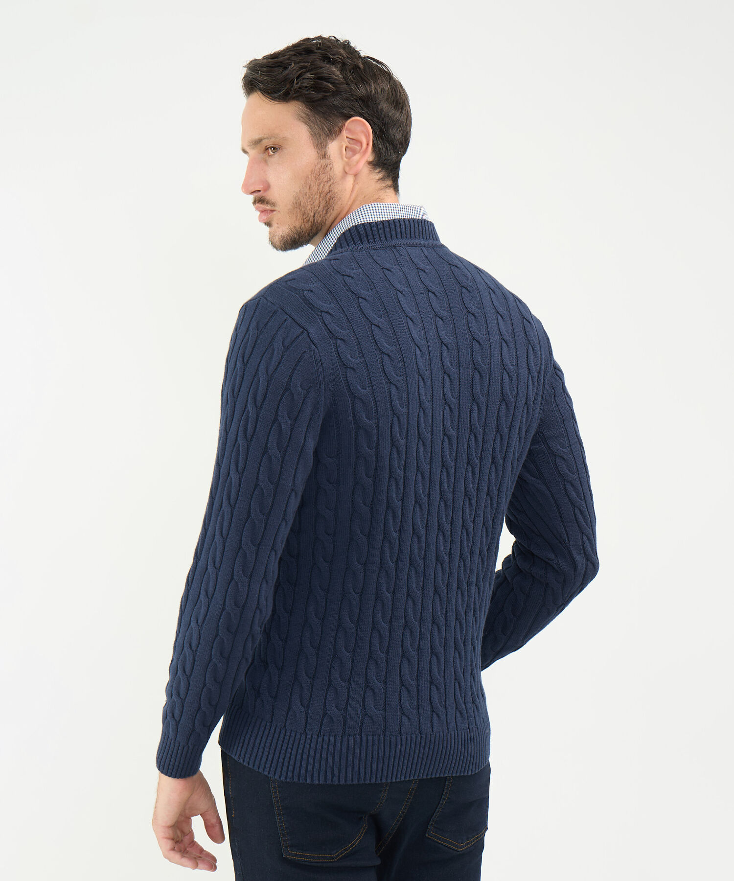 Saco Tejido Cuello en V