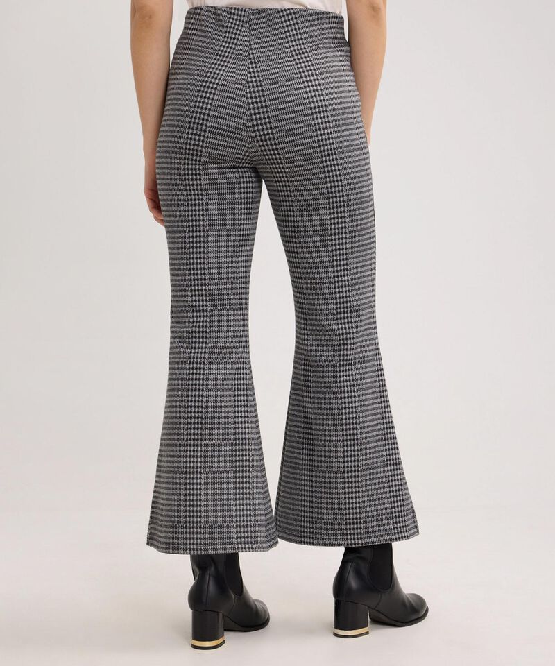 Leggins Tipo Flare Preteñido Con Ribete En Costados Y Pretina Invisible
