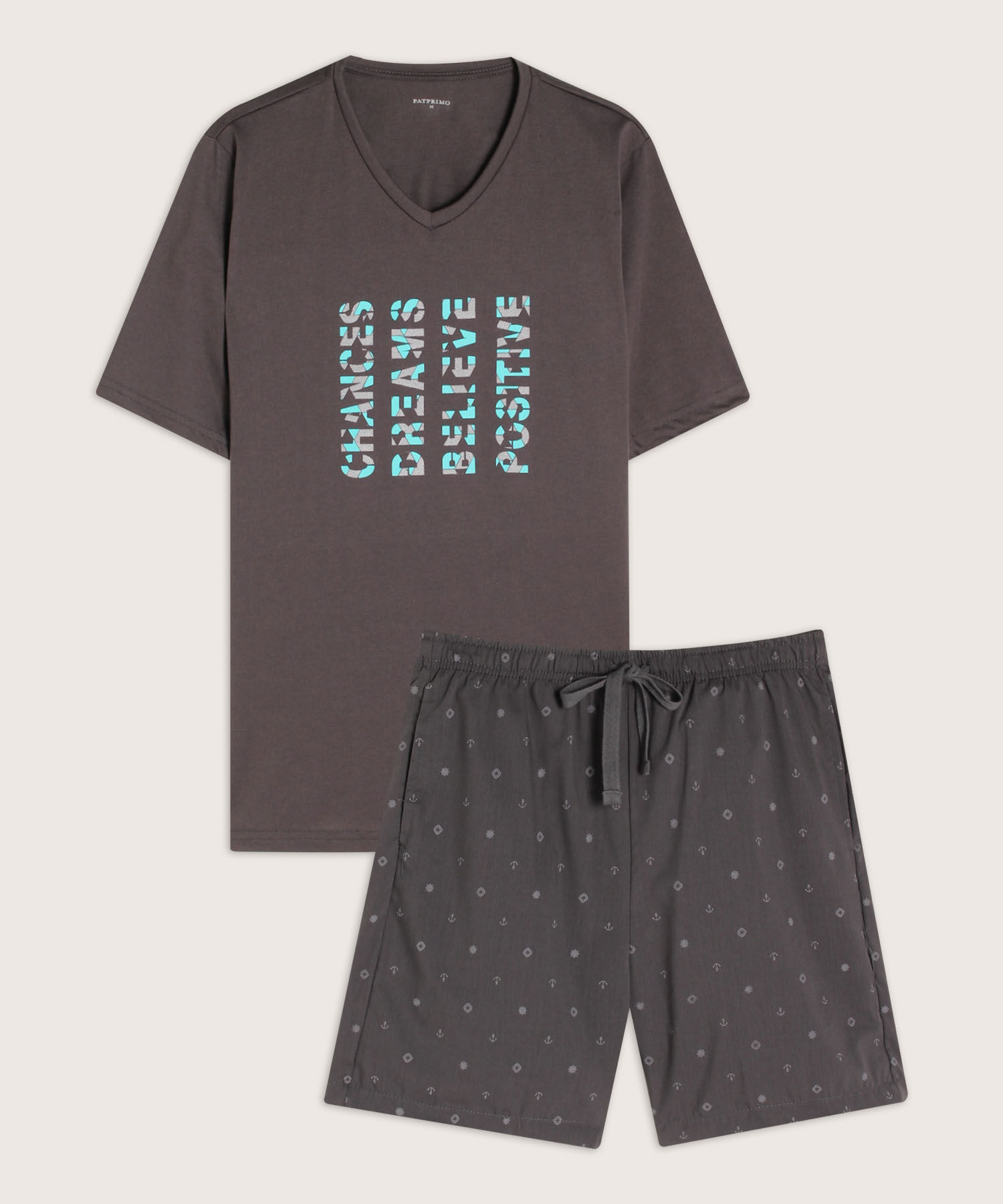 Pijama 2 piezas manga corta