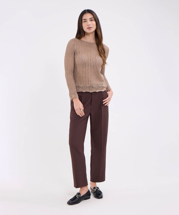 Saco unicolor para mujer image number null