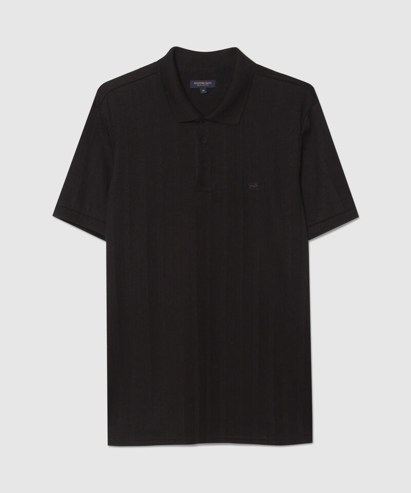 Polo Unicolor Textura