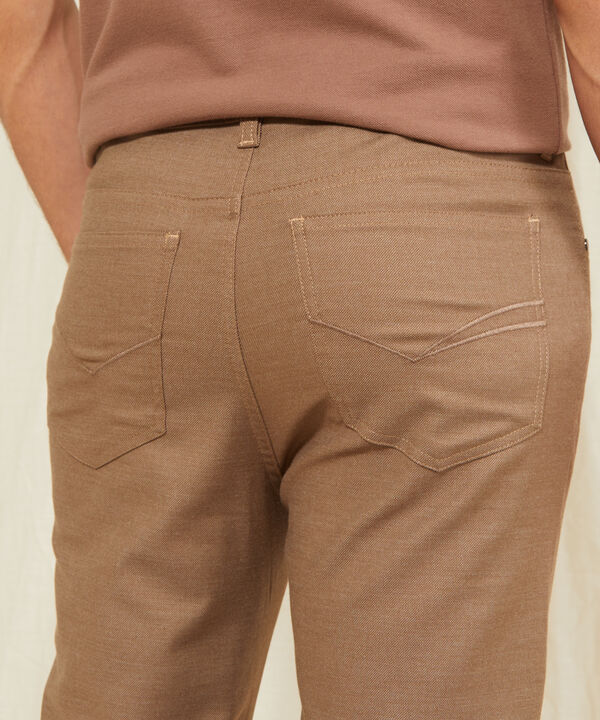 Pantal&oacute;n Prete&ntilde;ido Cinco Bolsillo