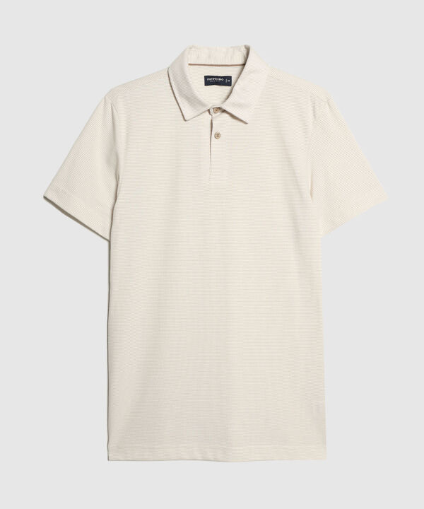 Polo Cuello Maquina Preteñido