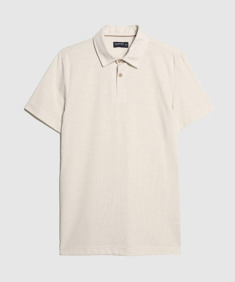 Polo Cuello Maquina Preteñido