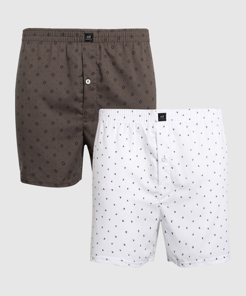 Pack x2 Pantaloncillos  En Algod&oacute;n 