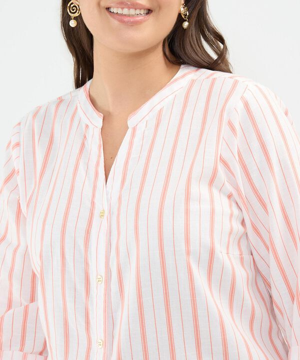 Blusa a Rayas image number null